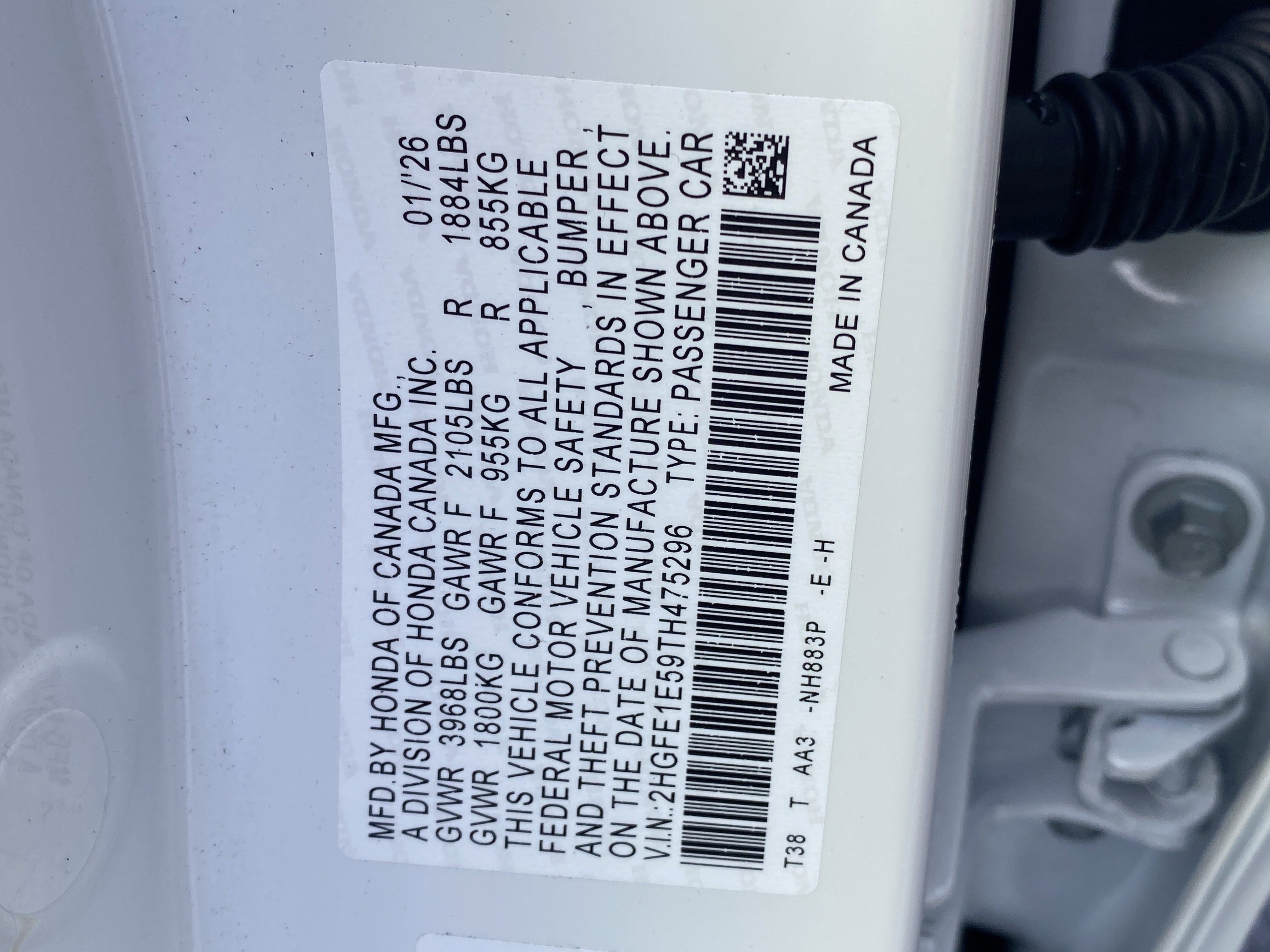 Certified 2026 Honda Civic Si image 29