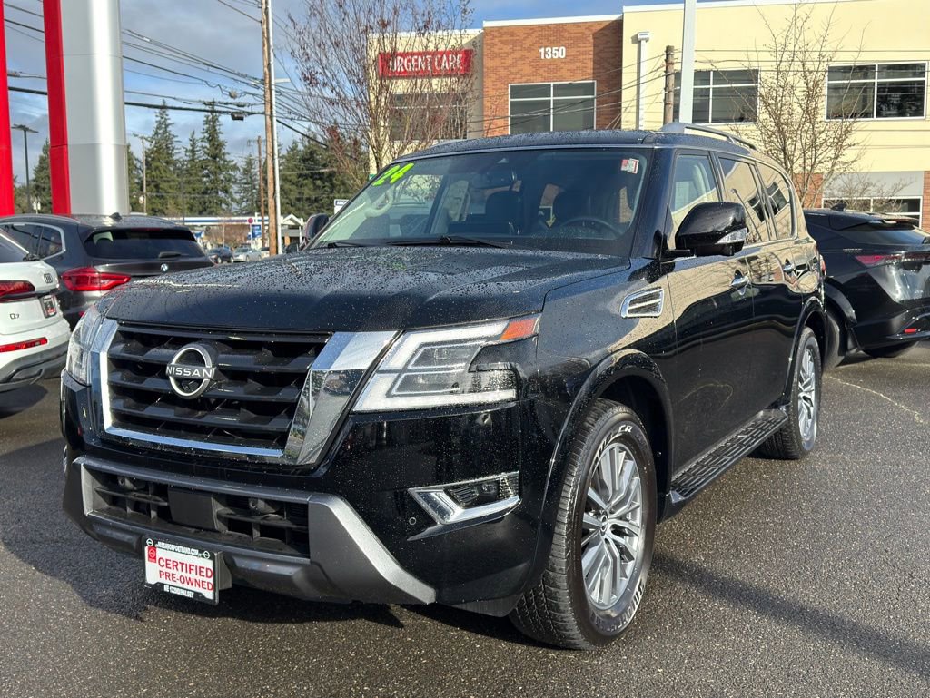 Certified 2024 Nissan Armada SL w/ Captain's Chairs Package image 2