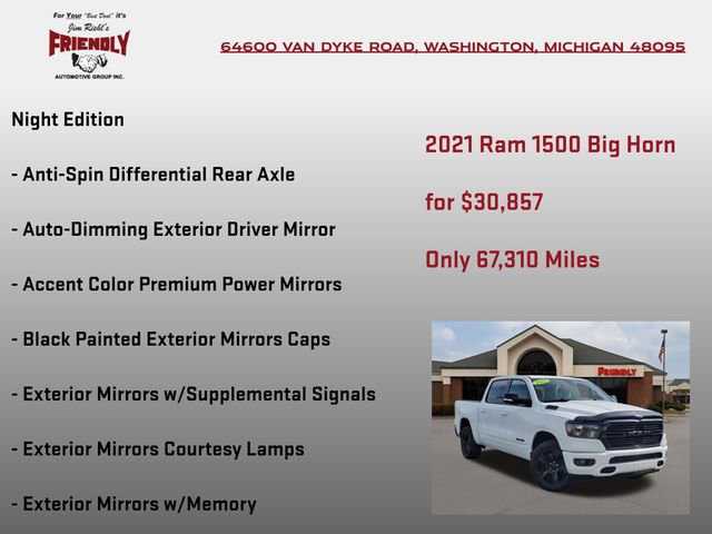 Used 2021 RAM 1500 Big Horn AWD/4WD image 25