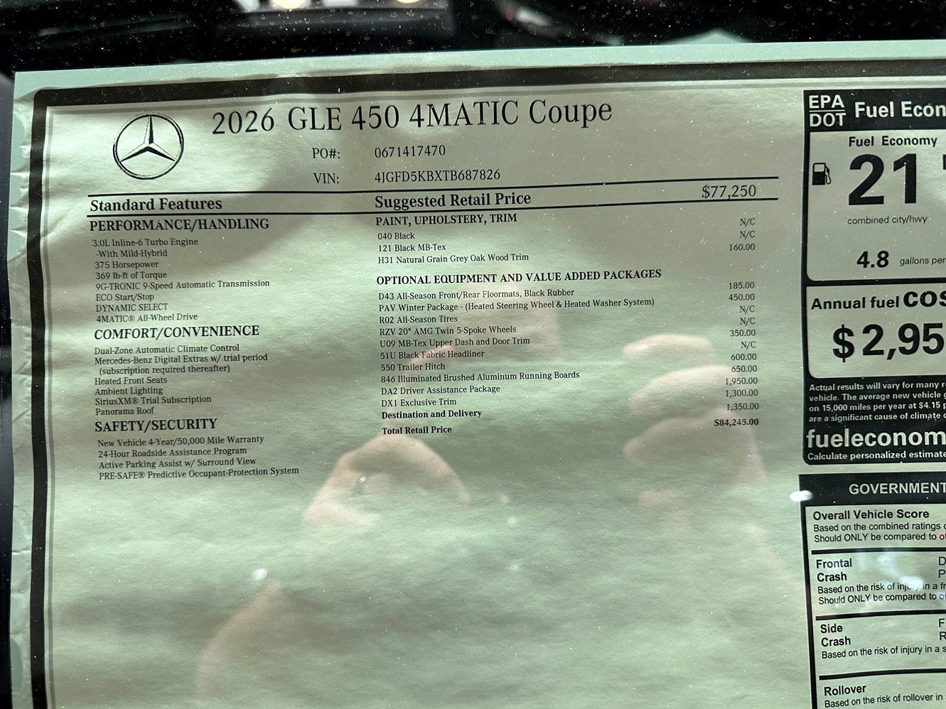 New 2026 Mercedes-Benz GLE 450 4MATIC Coupe image 16