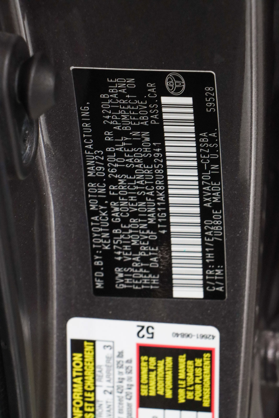 Used 2024 Toyota Camry SE image 30