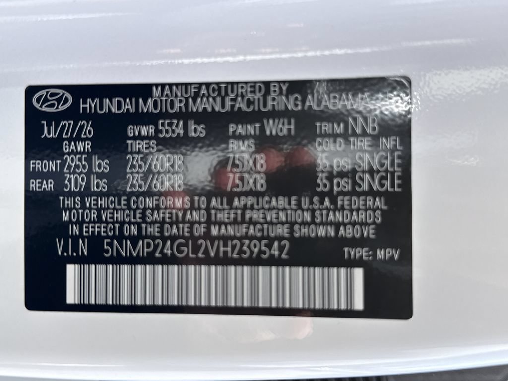 New 2027 Hyundai Santa Fe SEL FWD image 39