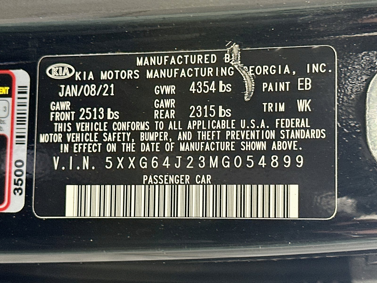 Used 2021 Kia K5 GT-Line w/ GT-Line FWD Premium Package image 31