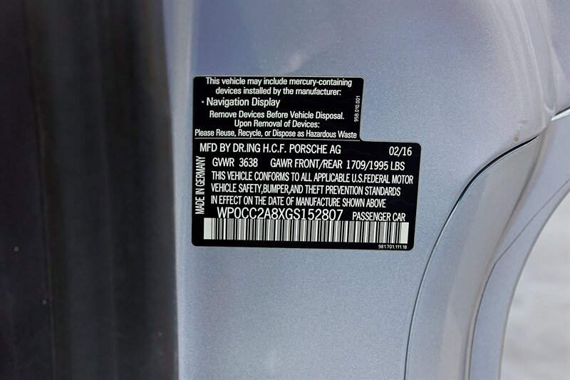 Used 2016 Porsche Boxster Spyder RWD image 69