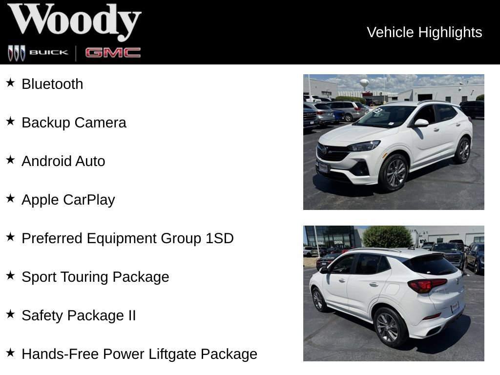 Certified 2023 Buick Encore GX Select w/ Sport Touring Package FWD image 3