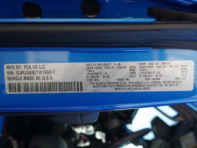New 2026 Jeep Wrangler Sport AWD/4WD image 22
