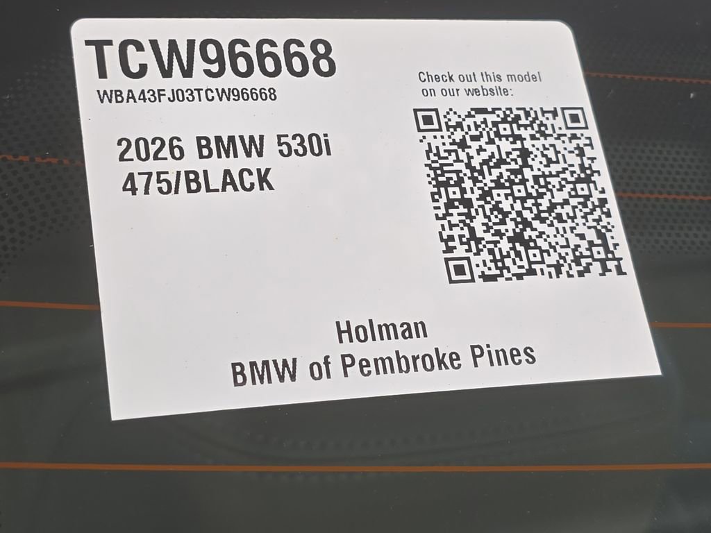 Used 2026 BMW 530i w/ Convenience Package RWD image 31