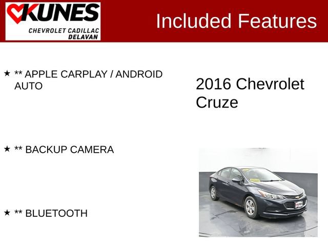 Used 2016 Chevrolet Cruze LS FWD image 3
