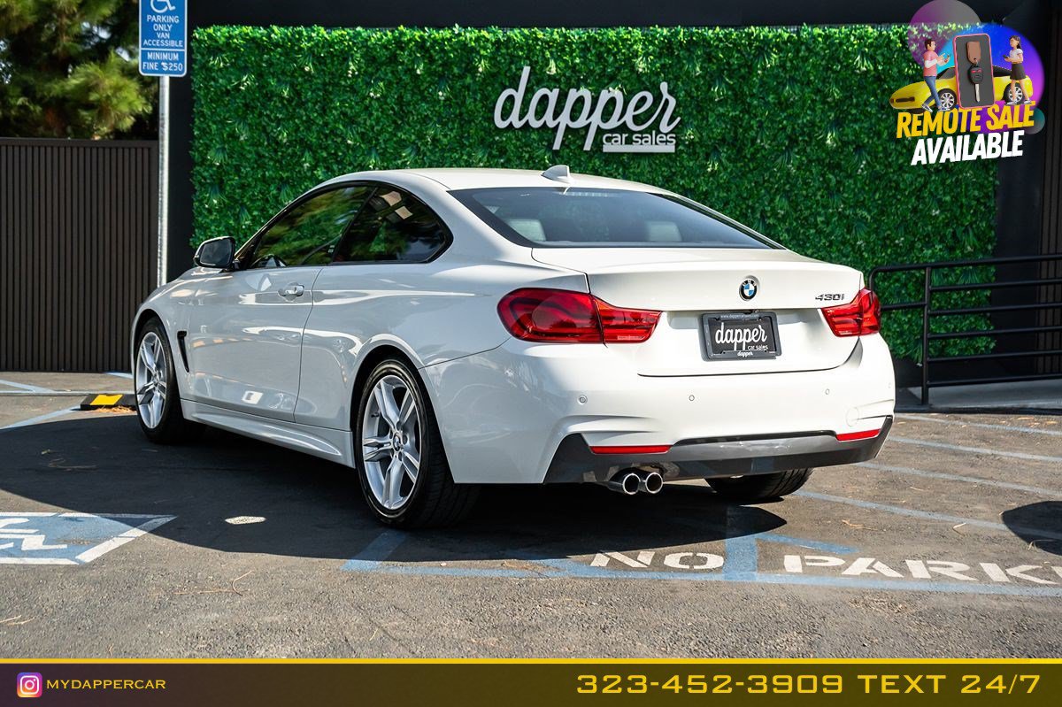 Used 2019 BMW 430i Coupe w/ M Sport Package RWD image 8