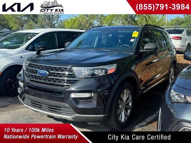 Used 2021 Ford Explorer XLT w/ Equipment Group 202A image 1