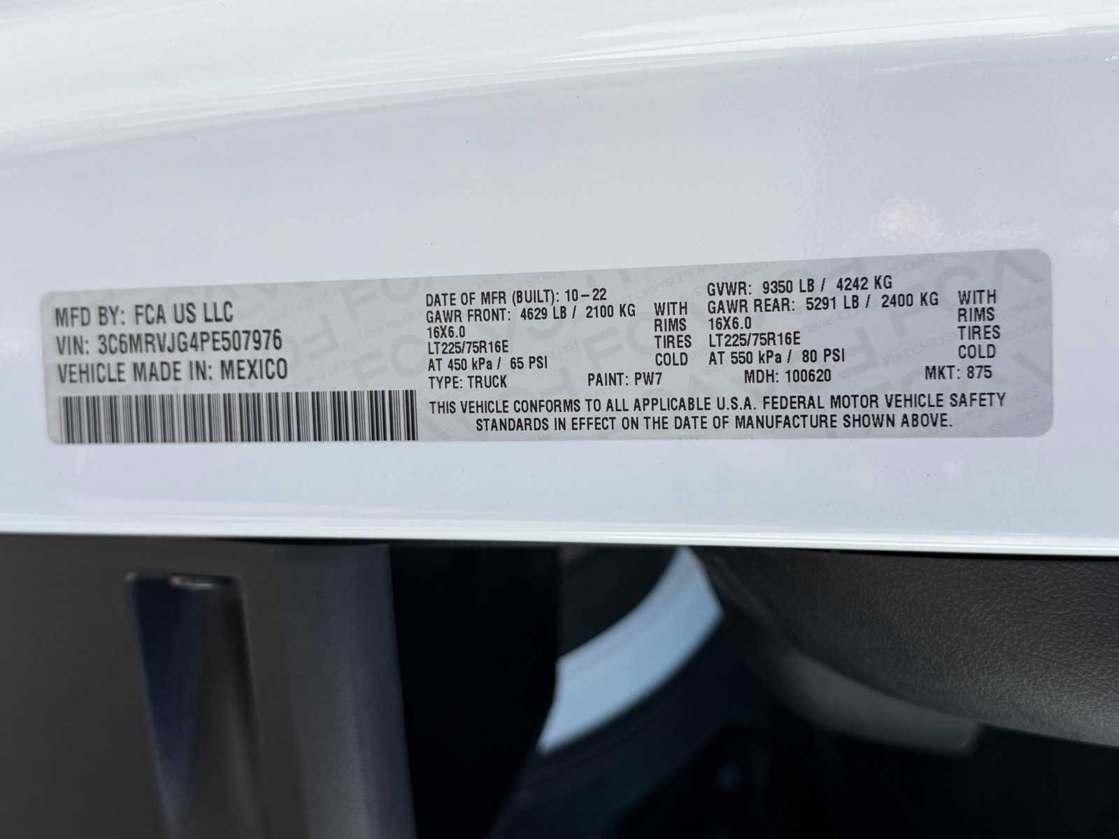 Used 2023 RAM ProMaster 3500 FWD image 32
