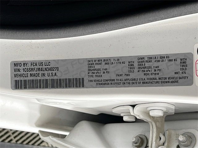 Used 2020 RAM 1500 Laramie image 30