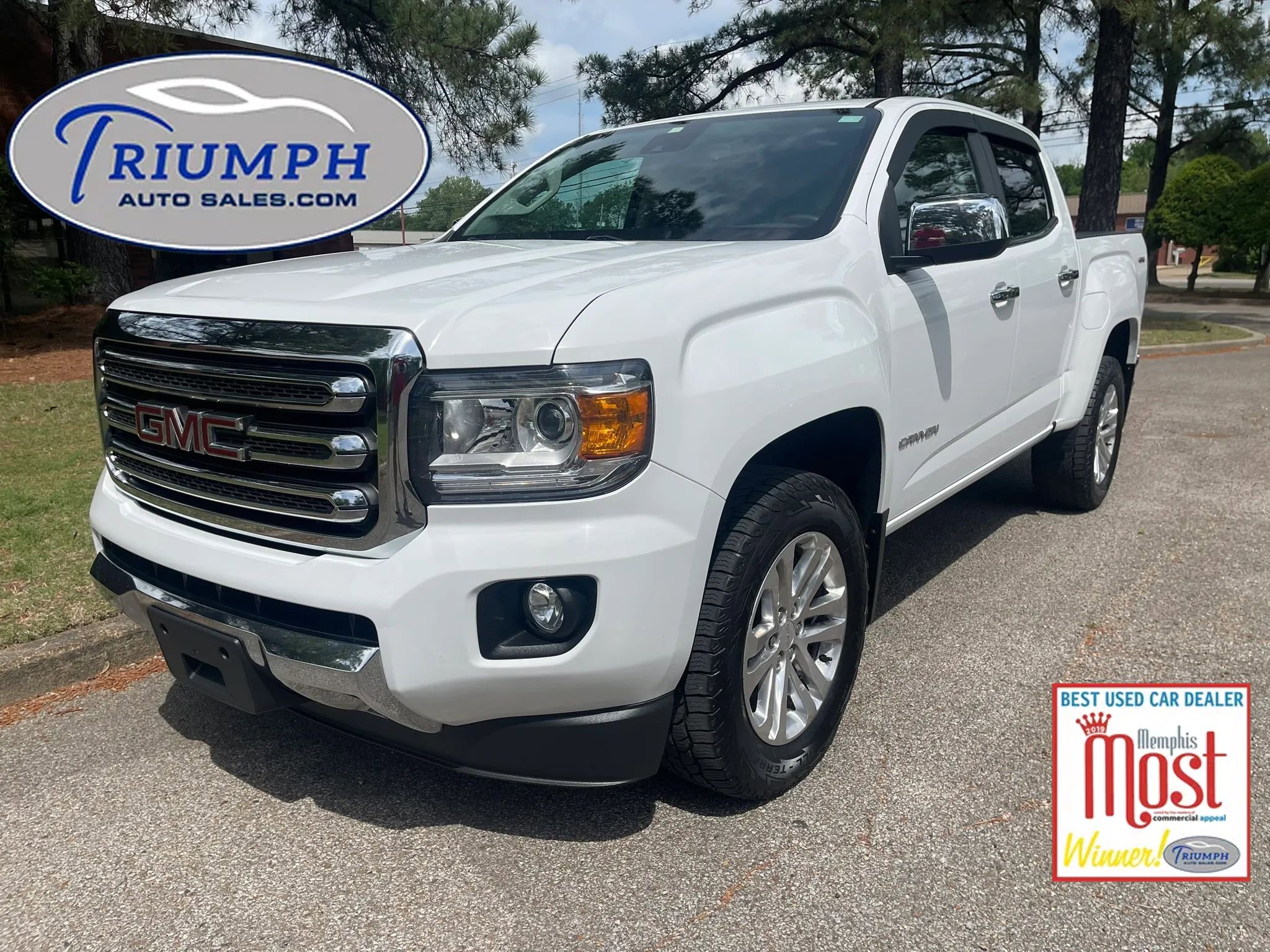 Used 2018 GMC Canyon SLT w/ Driver Alert Package AWD/4WD image 1