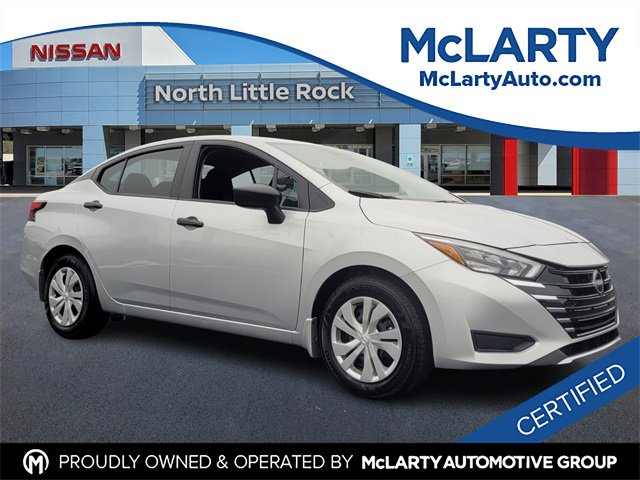 Certified 2025 Nissan Versa S w/ Trunk Package
