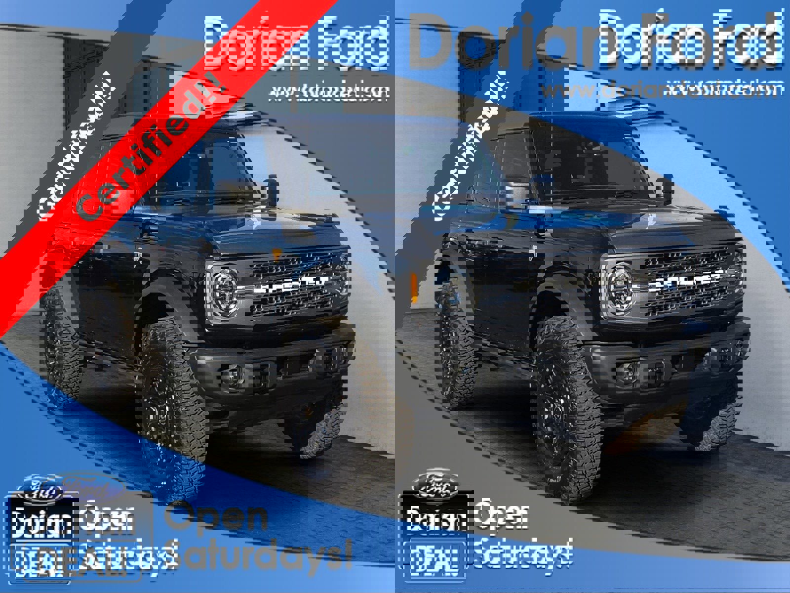 Certified 2023 Ford Bronco Badlands w/ Sasquatch Package