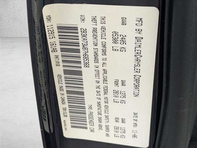 Used 2007 Dodge Charger SRT8 w/ SRT Option Group I image 16