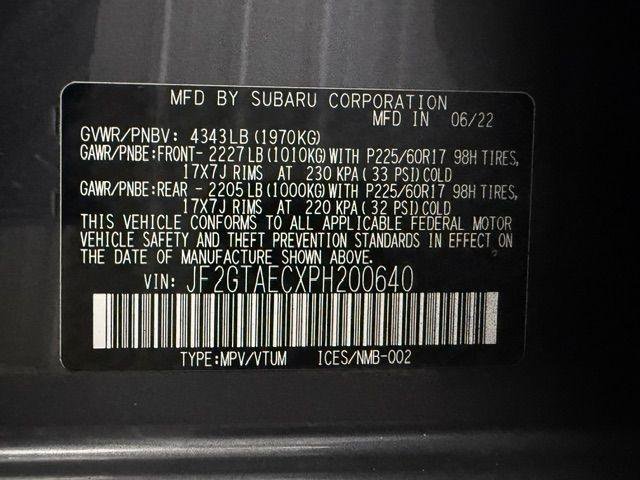 Used 2023 Subaru Crosstrek 2.0i Premium AWD/4WD image 26