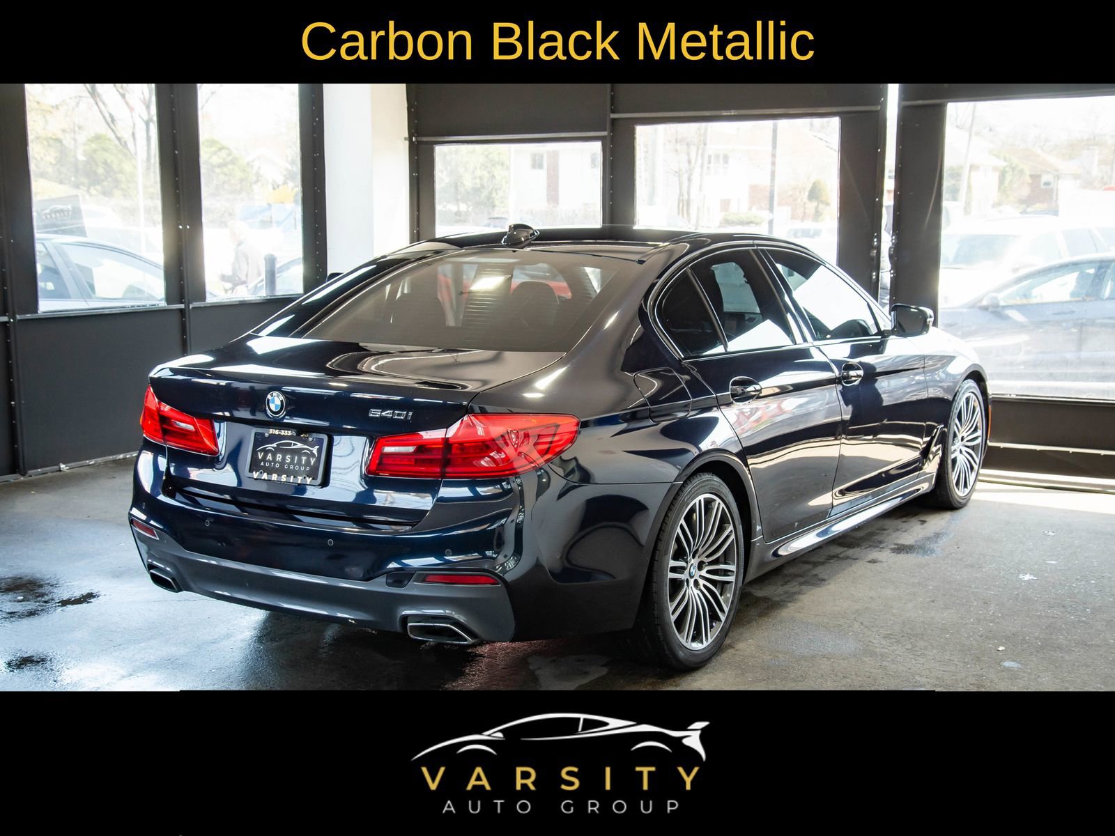 Used 2019 BMW 540i w/ M Sport Package RWD image 3