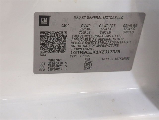 Used 2019 GMC Sierra 1500 Elevation w/ Elevation Value Package image 30