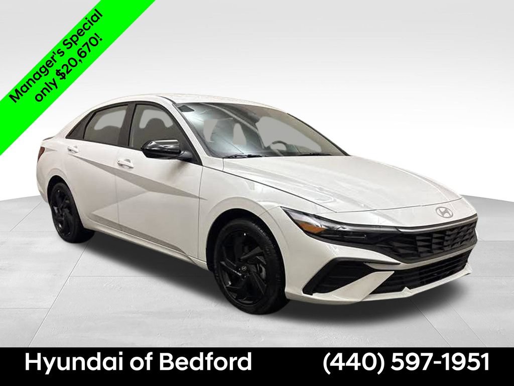 Certified 2026 Hyundai Elantra Sport w/ Cargo Package FWD image 3