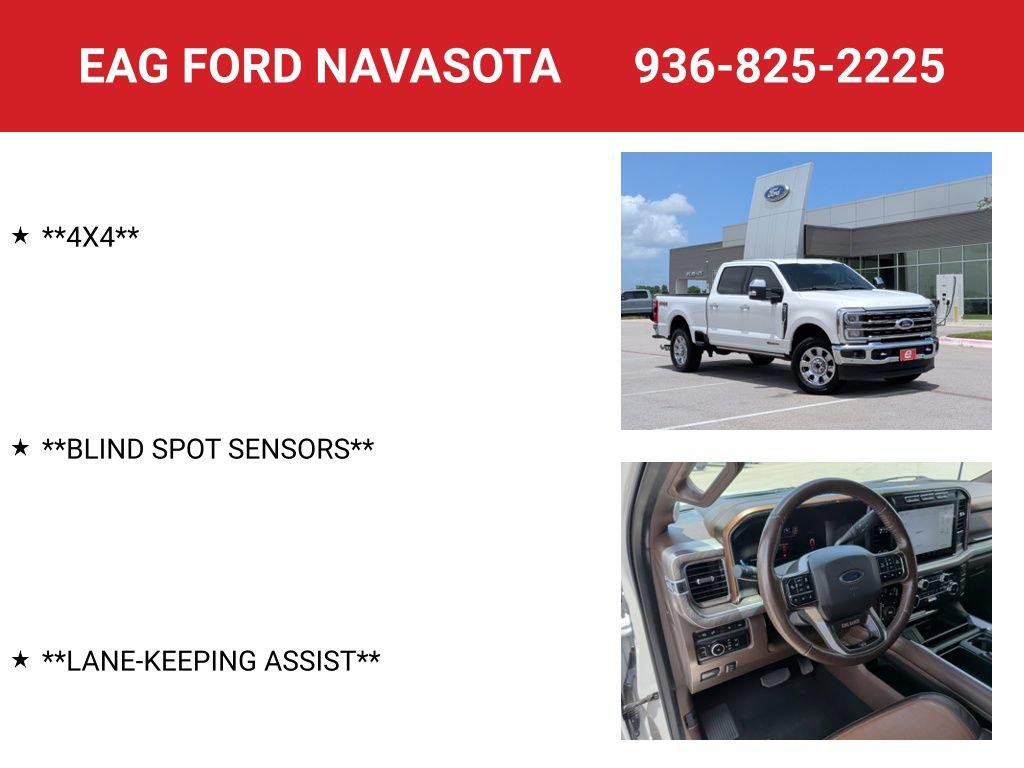 Used 2024 Ford F250 King Ranch w/ Chrome Package AWD/4WD image 8