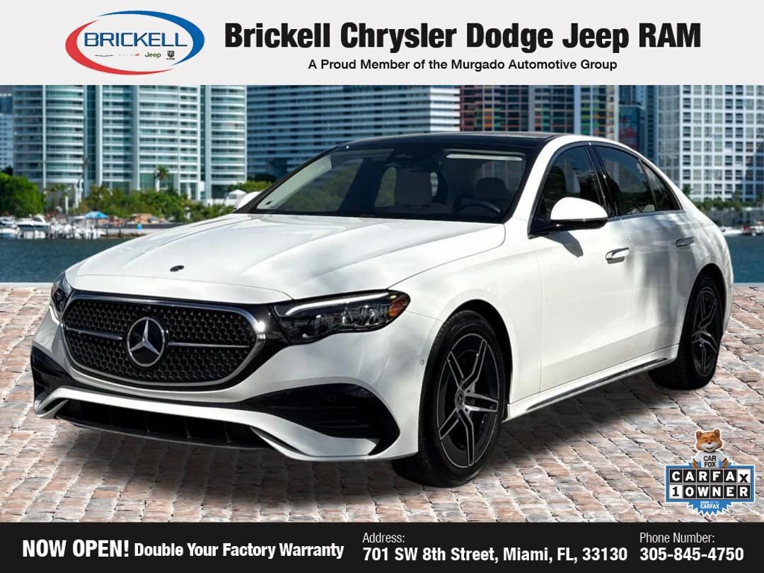 Used 2024 Mercedes-Benz E 350 4MATIC Sedan image 1