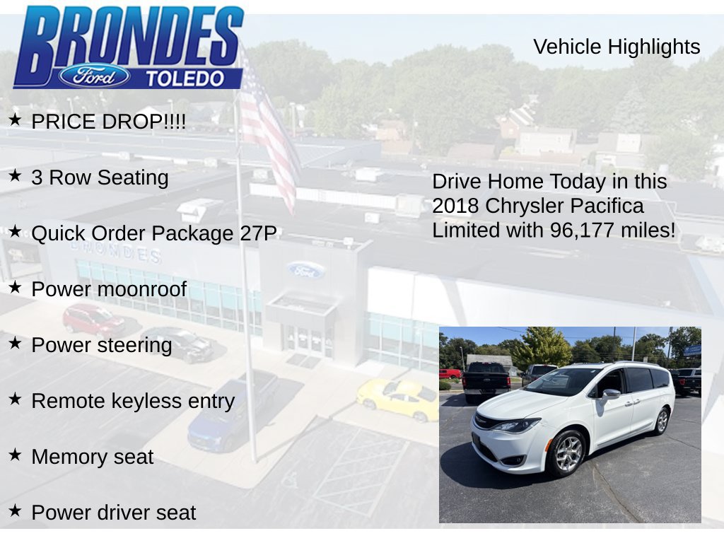 Used 2018 Chrysler Pacifica Limited FWD image 5
