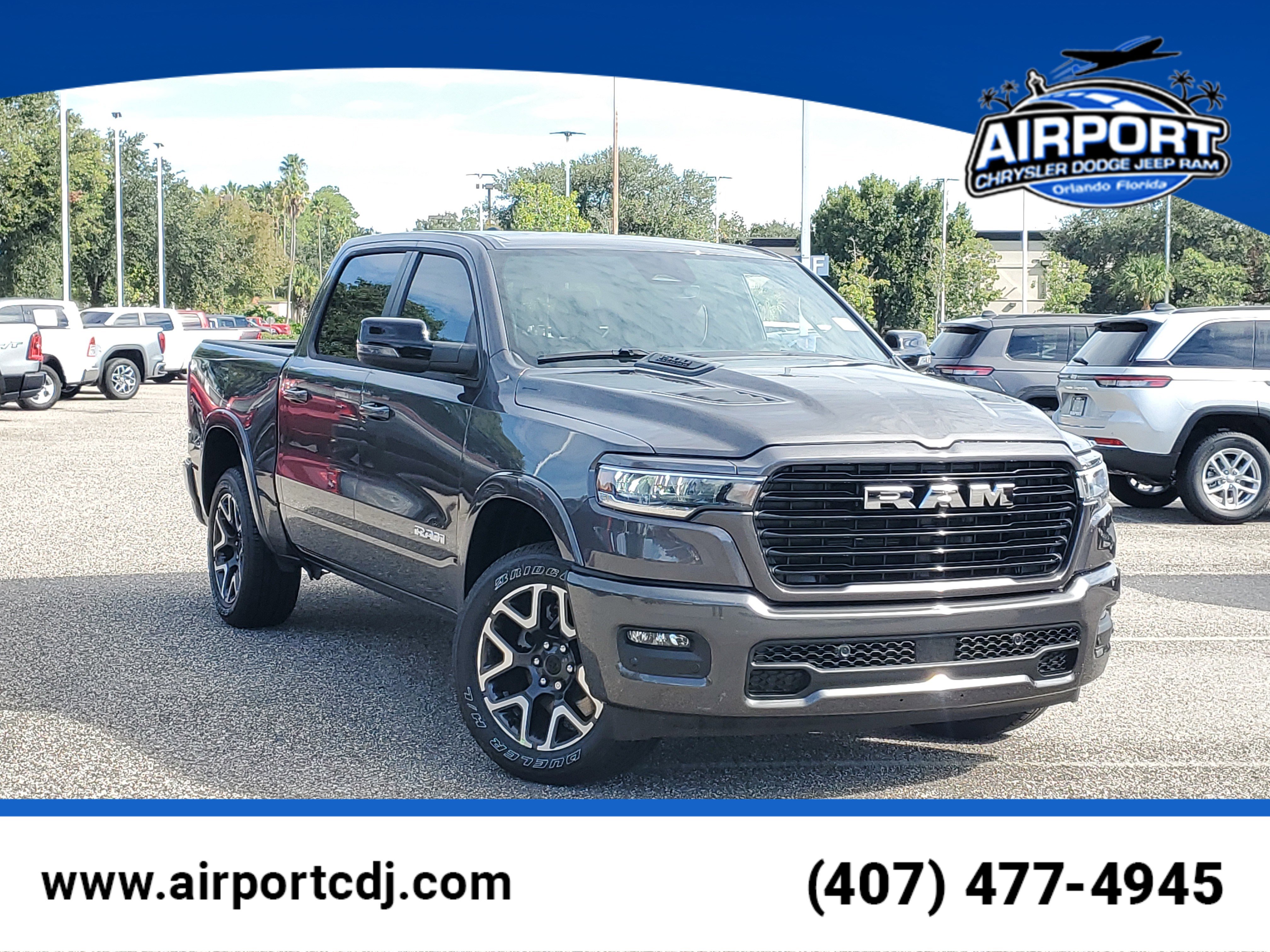 New 2026 RAM 1500 Laramie w/ Sport Appearance Package
