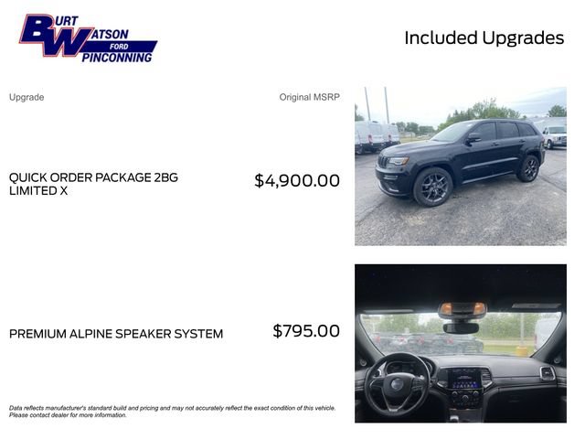 Used 2019 Jeep Grand Cherokee Limited X AWD/4WD video 3
