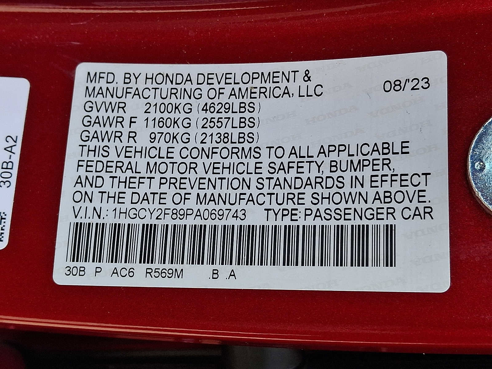 Used 2023 Honda Accord Touring image 26