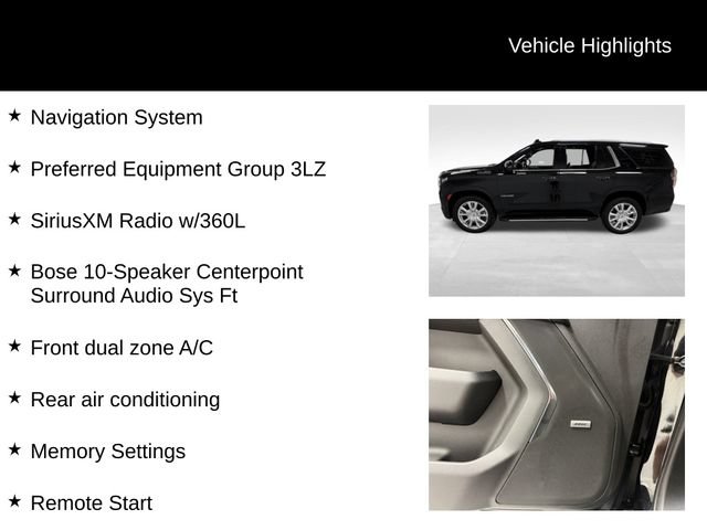 Certified 2022 Chevrolet Tahoe High Country AWD/4WD image 27