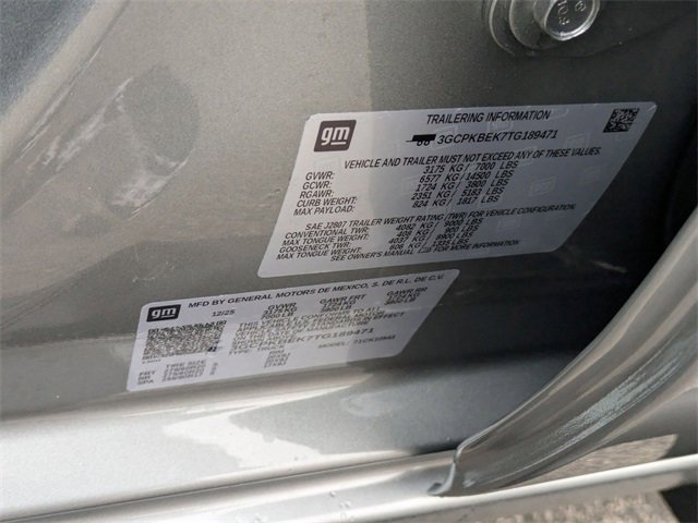 New 2026 Chevrolet Silverado 1500 Custom w/ Turbomax Blackout Package image 35