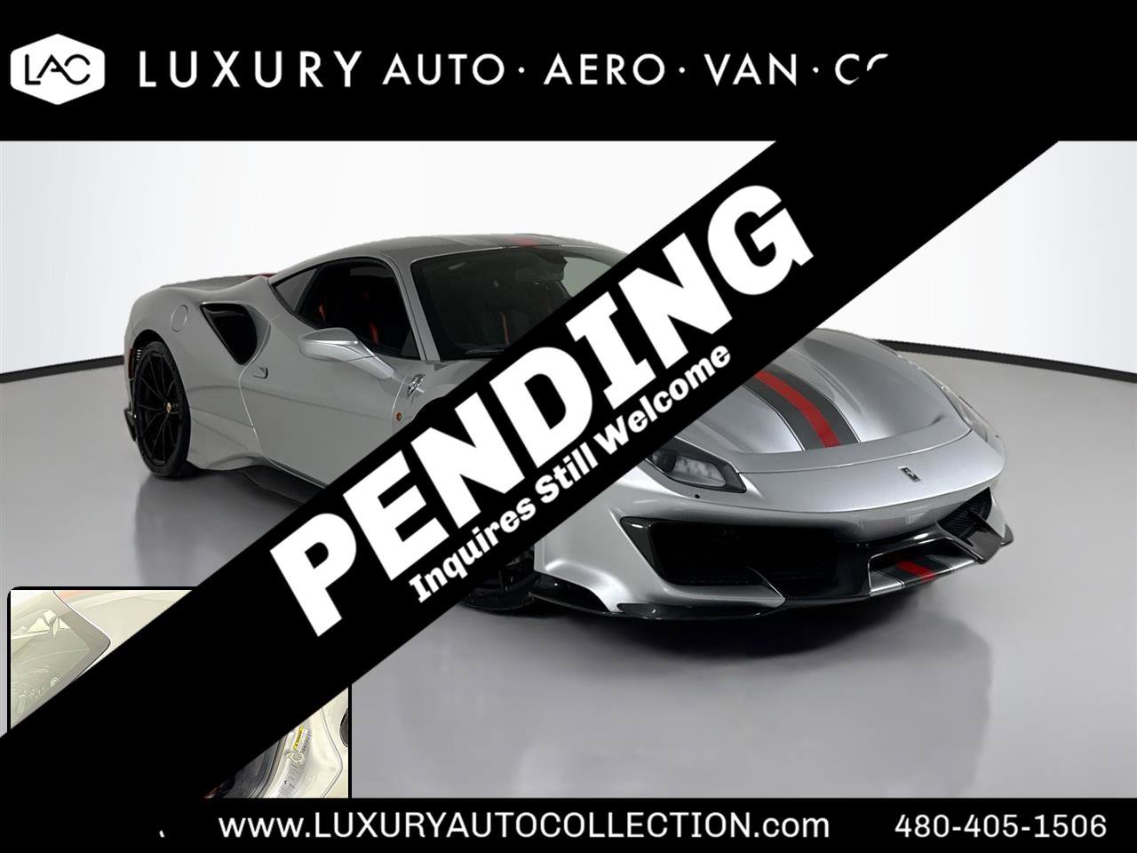 Used 2019 Ferrari 488 Pista Coupe