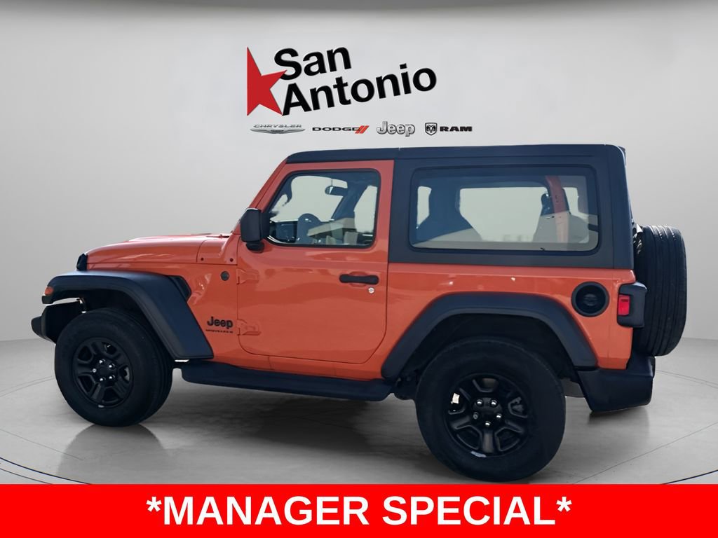 Certified 2025 Jeep Wrangler Sport AWD/4WD image 2