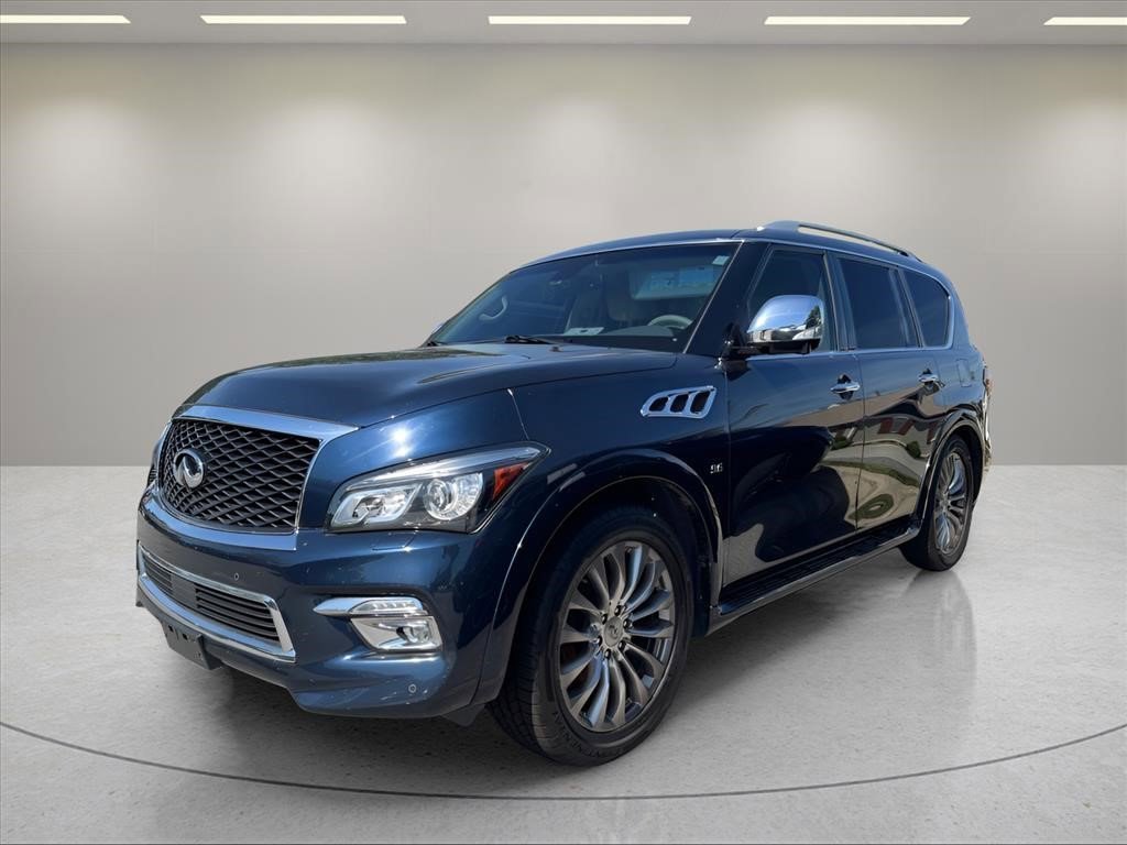 Used 2015 INFINITI QX80 4WD w/ Deluxe Technology Package image 1