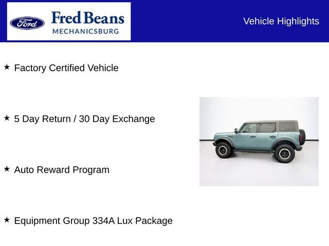 Certified 2022 Ford Bronco Badlands image 5