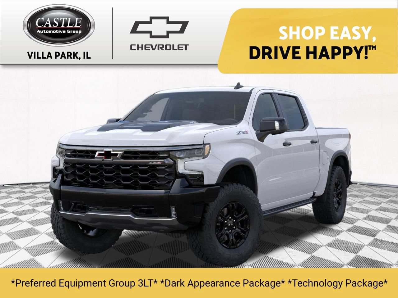 New 2026 Chevrolet Silverado 1500 ZR2 w/ Dark Appearance Package