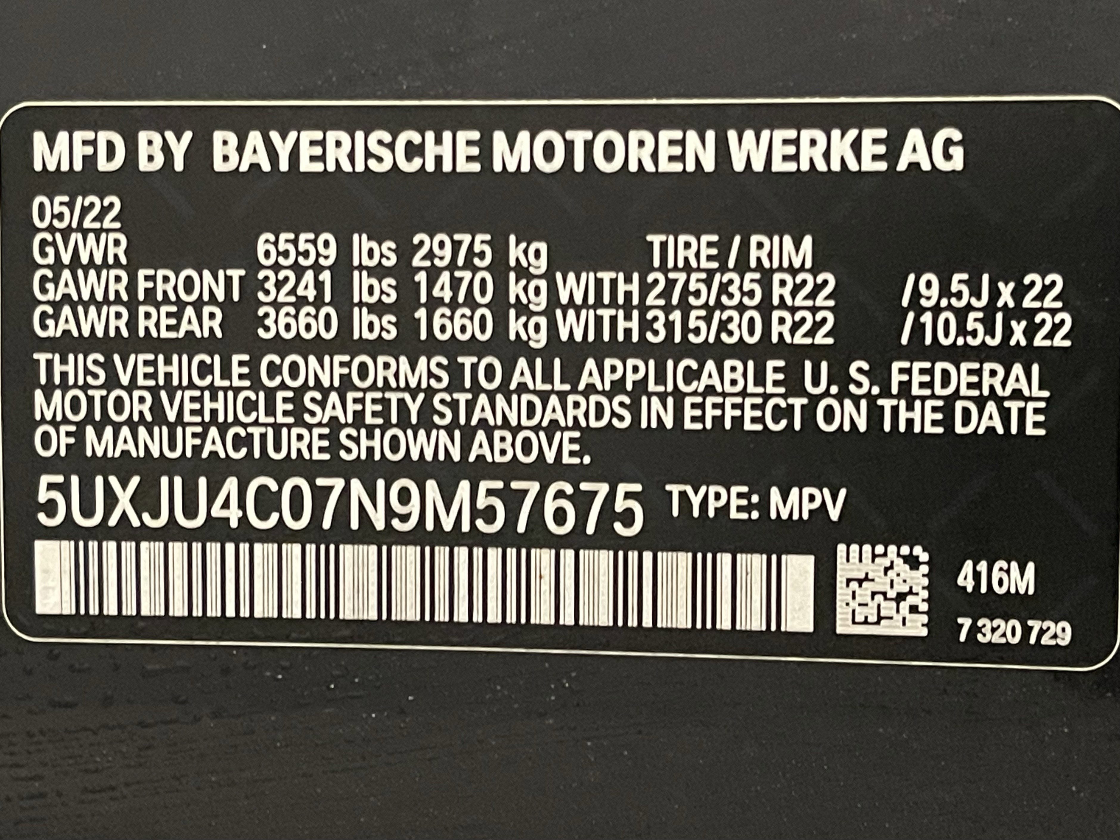 Used 2022 BMW X5 M50i w/ Premium Package image 26