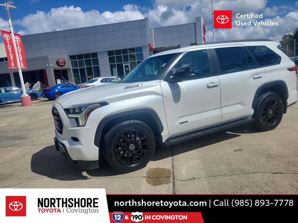 Certified 2024 Toyota Sequoia Limited w/ Nightshade Package image 1