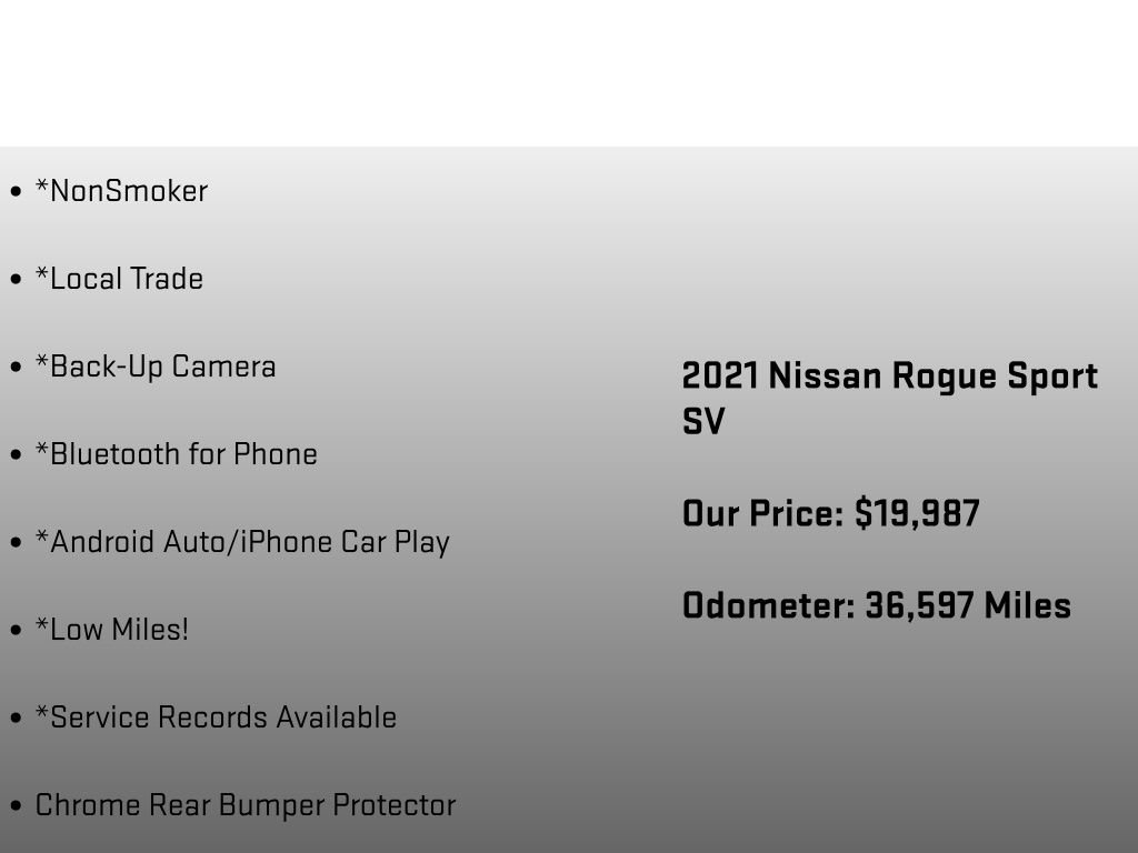 Used 2021 Nissan Rogue Sport SV image 6