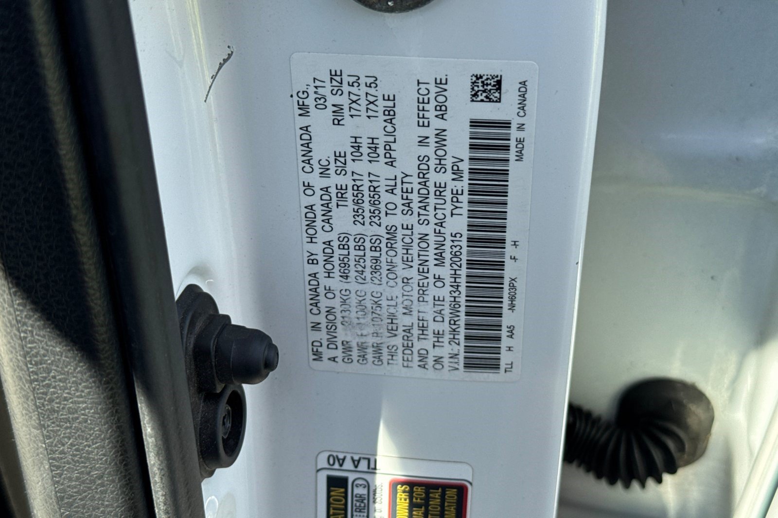 Used 2017 Honda CR-V LX image 27