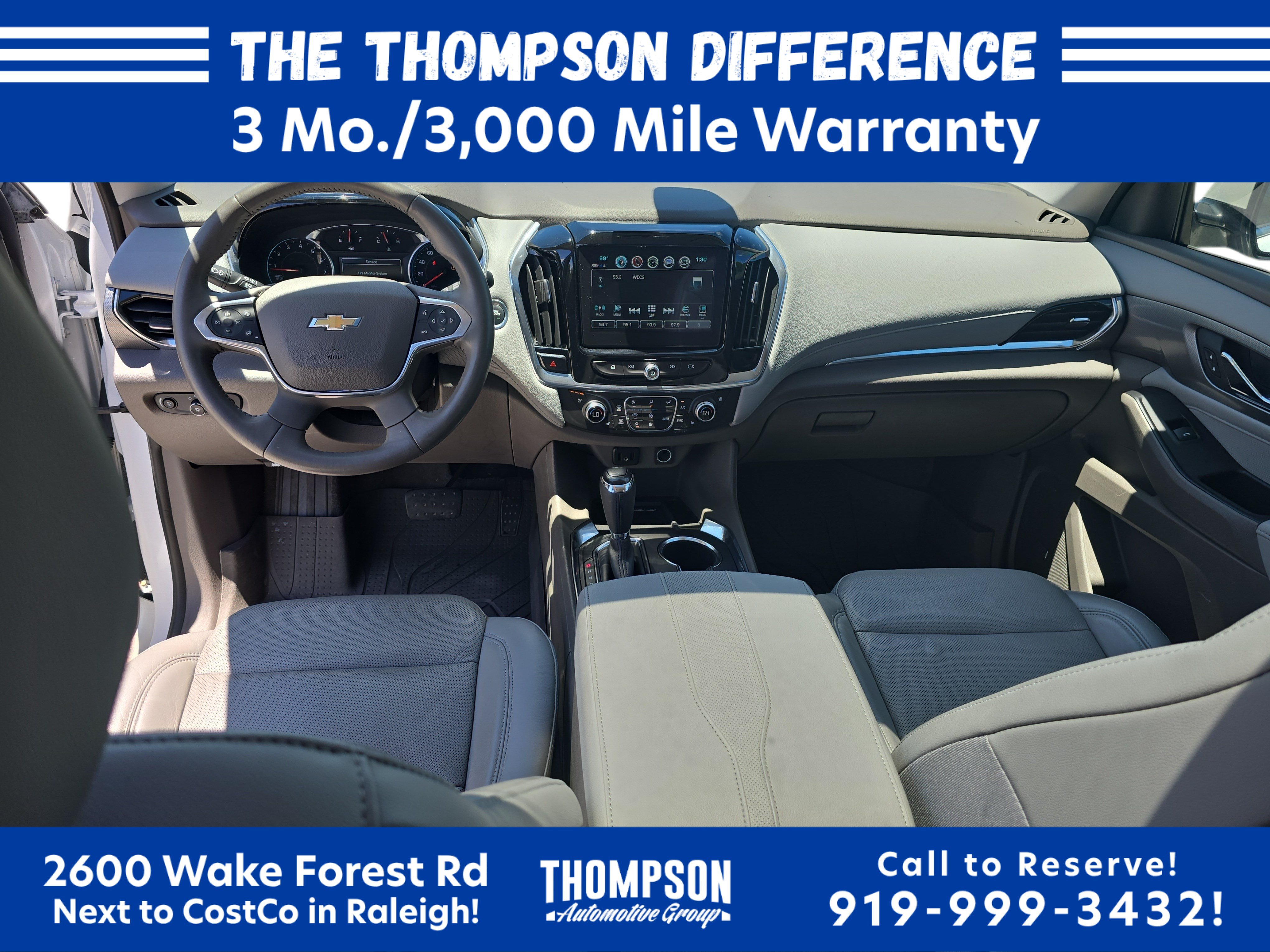 Used 2019 Chevrolet Traverse Premier w/ Driver Confidence II Package FWD image 9