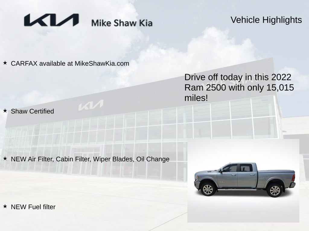 Used 2022 RAM 2500 Laramie AWD/4WD image 9