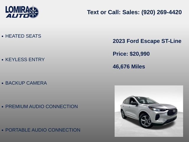 Used 2023 Ford Escape ST-Line AWD/4WD image 14