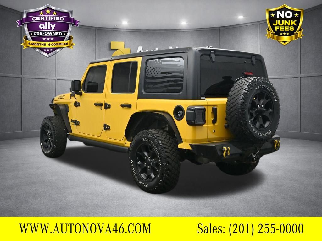 Used 2021 Jeep Wrangler Unlimited Sport AWD/4WD image 4