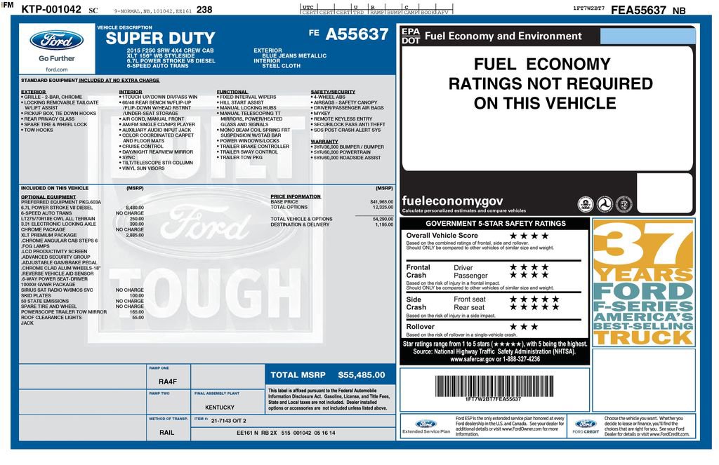 Used 2015 Ford F250 XLT w/ XLT Premium Package image 10