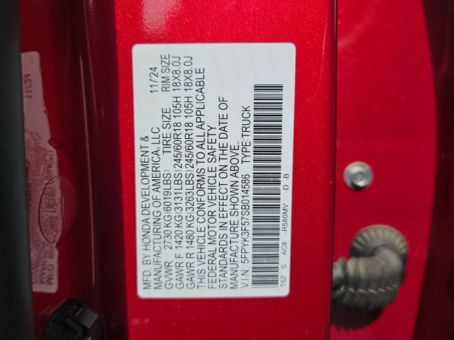Certified 2025 Honda Ridgeline RTL image 16