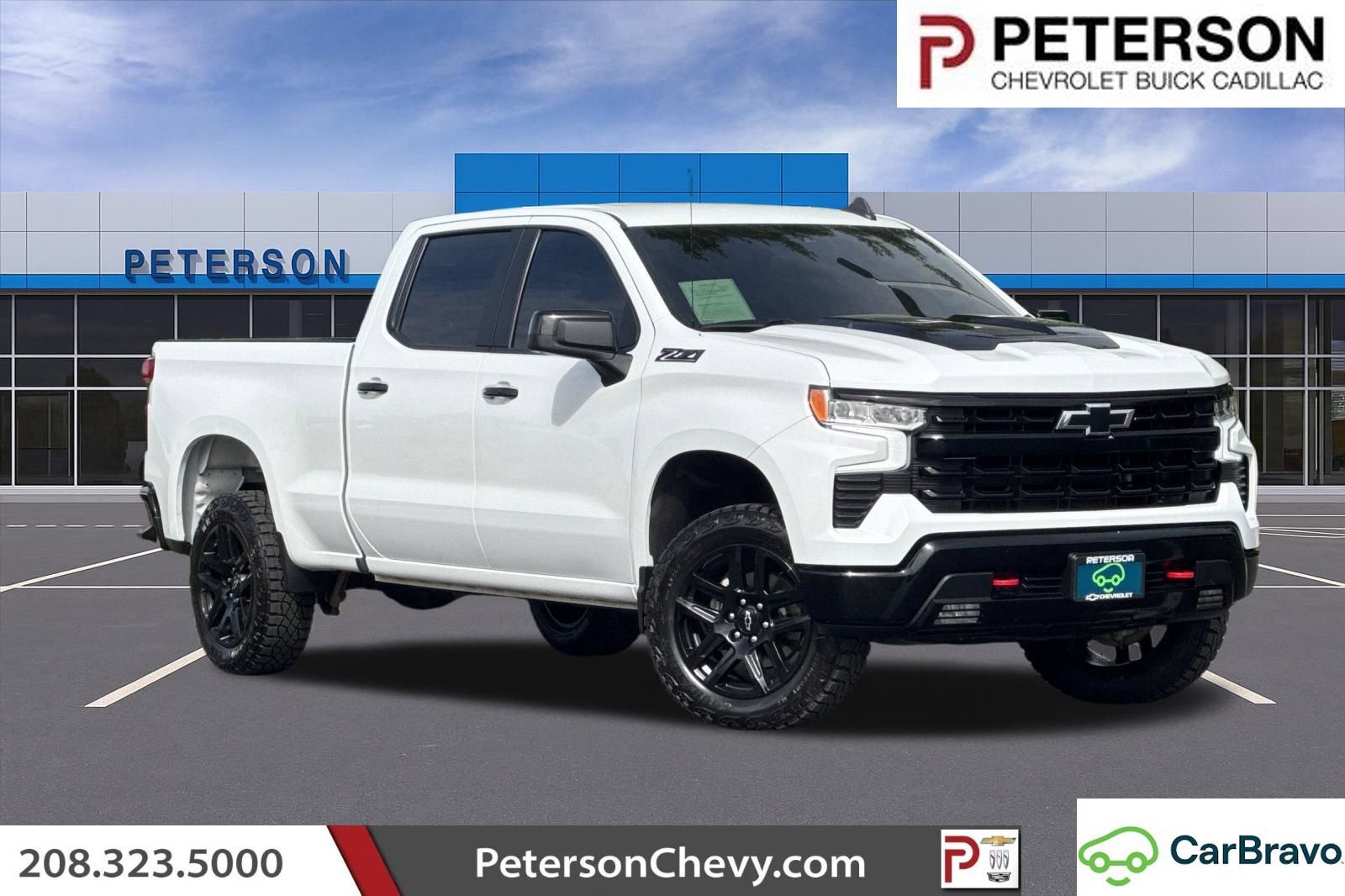 Certified 2023 Chevrolet Silverado 1500 LT Trail Boss w/ LPO, Dark Essentials Package AWD/4WD image 1