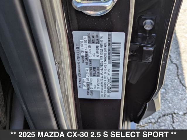 Certified 2025 MAZDA CX-30 AWD 2.5 S w/ Select Sport Pkg image 23