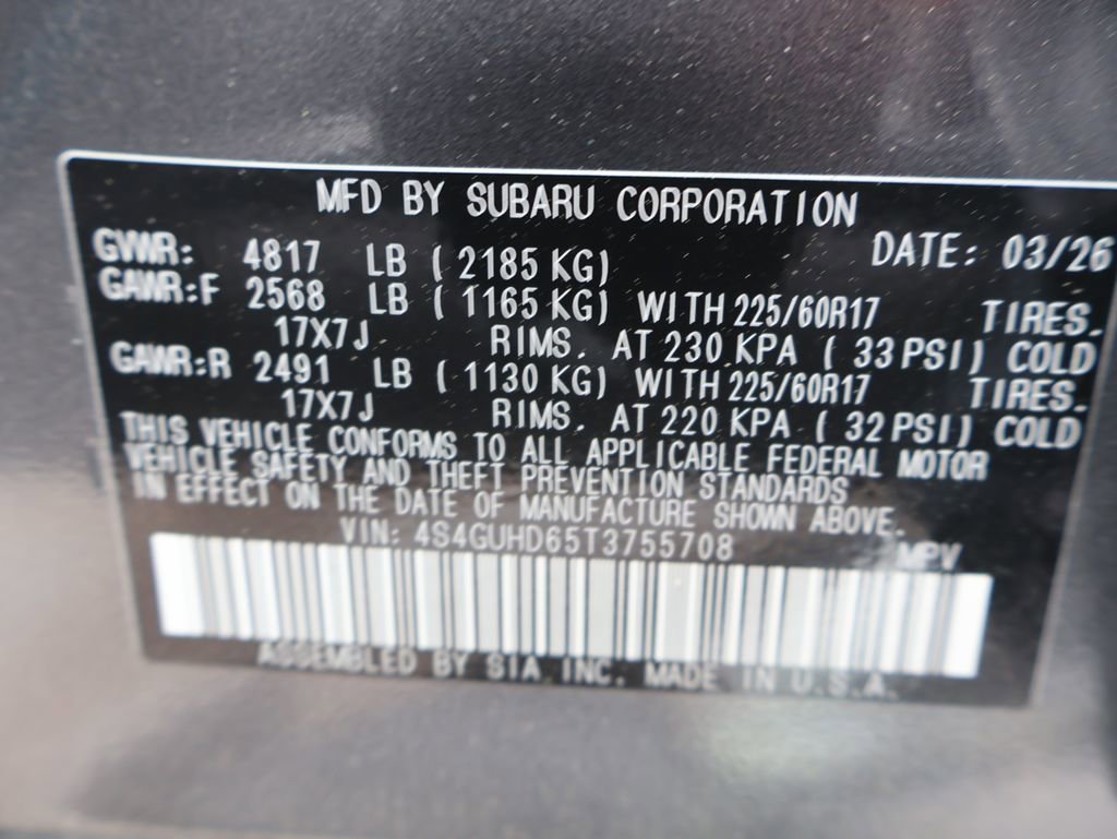 New 2026 Subaru Crosstrek 2.0i Premium AWD/4WD image 39